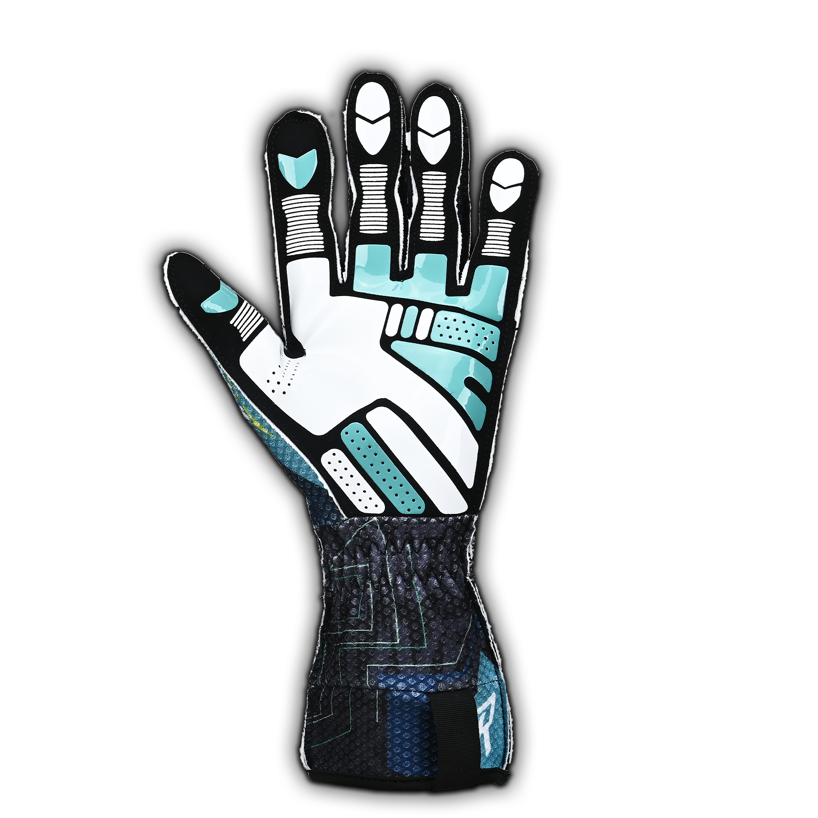 cyber handschuhe Racemax Gloves / Racemax Handschuhe – Maneuver Cyber Black – Kartmax Racing