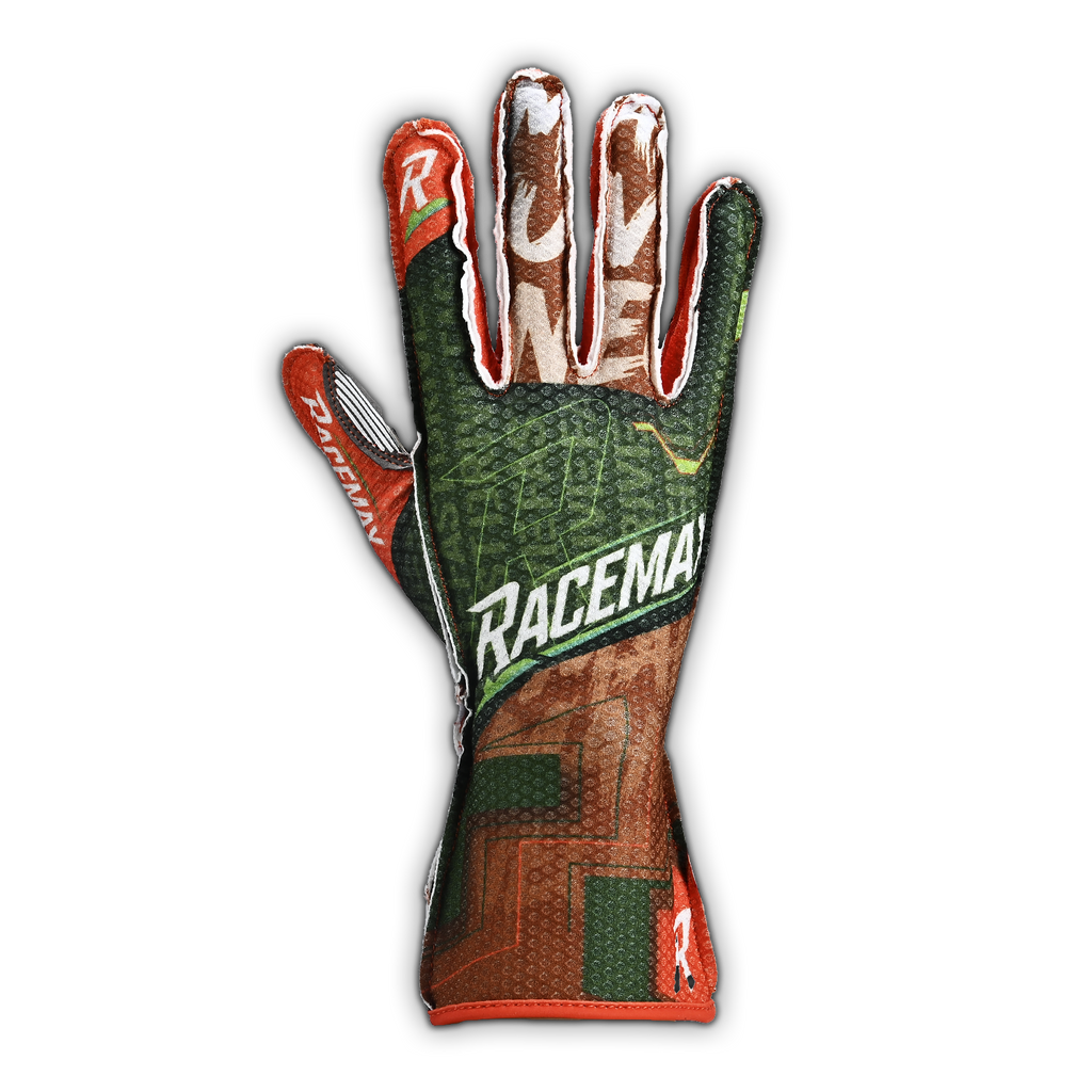 MANEUVER Kart Gloves - Cyber Green