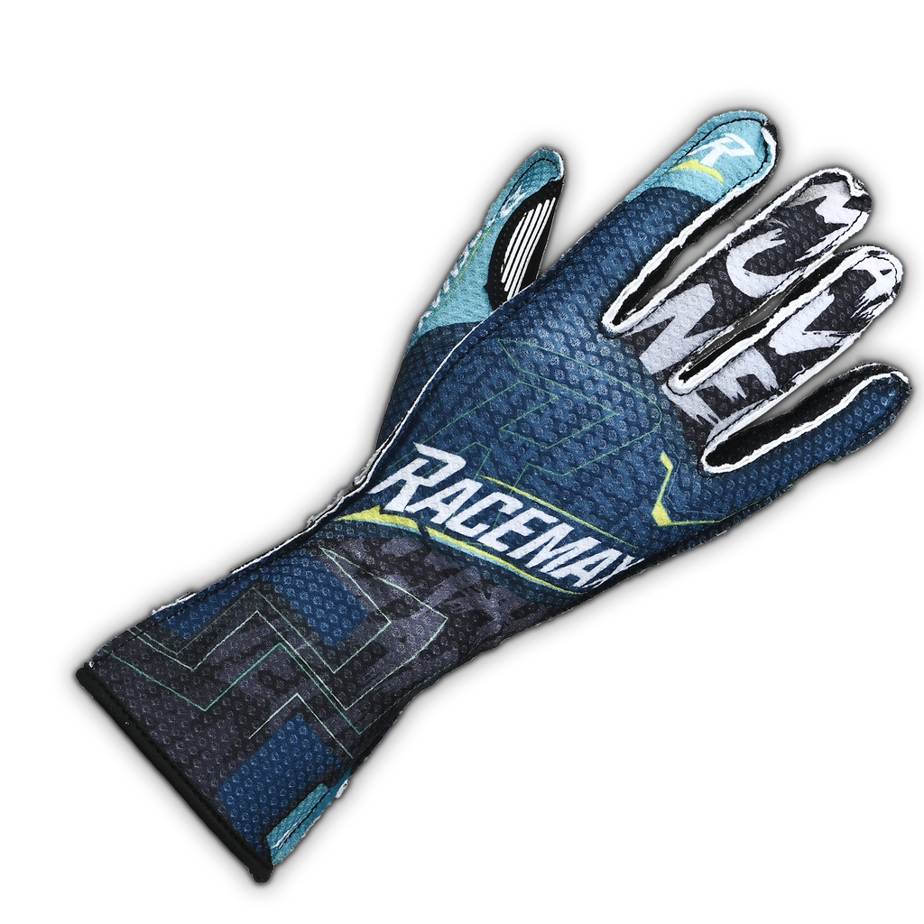 MANEUVER Kart Gloves - Cyber Black