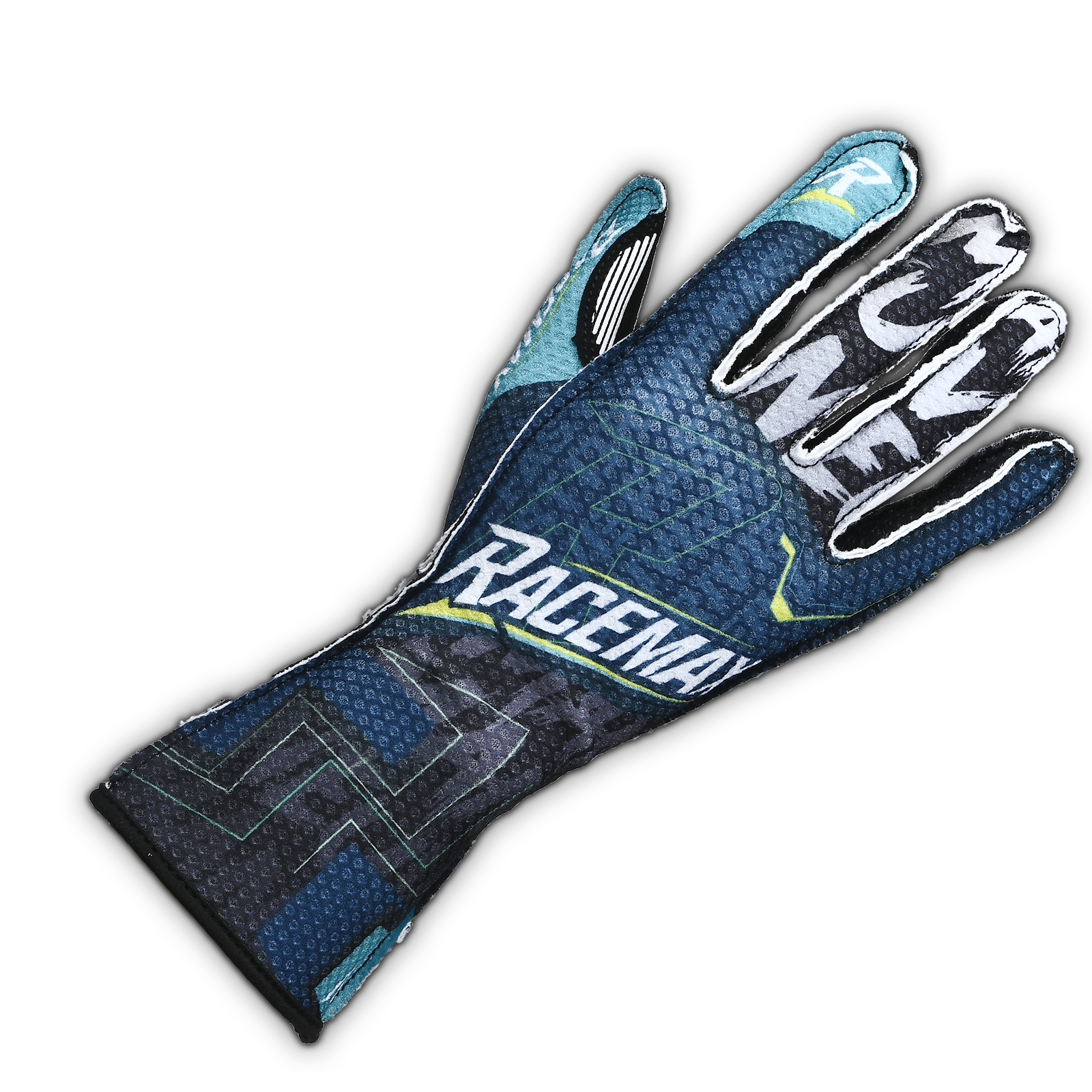 MANEUVER Kart Gloves - Cyber Black