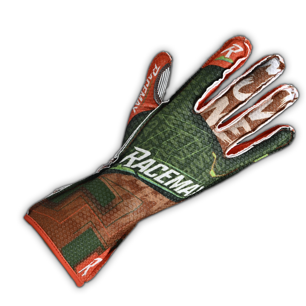 MANEUVER Kart Gloves - Cyber Green