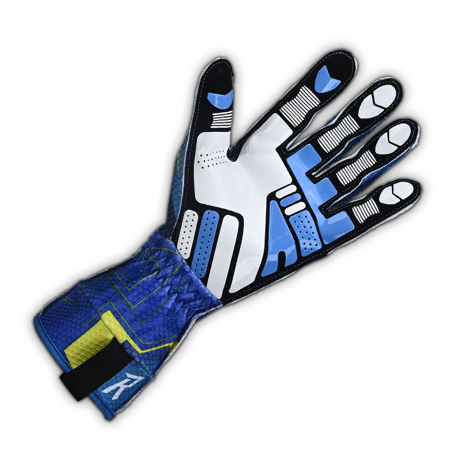 MANEUVER Kart Gloves - Cyber Blue
