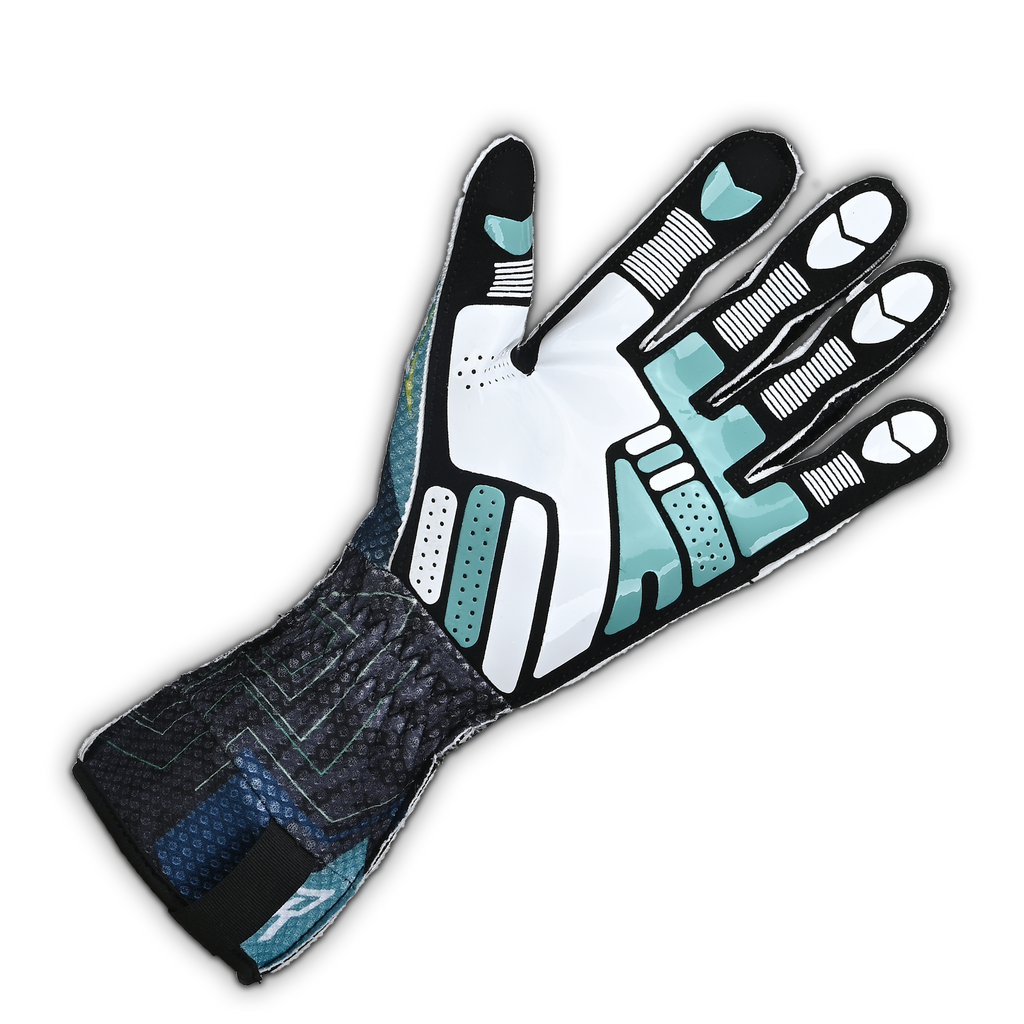 MANEUVER Kart Gloves - Cyber Black