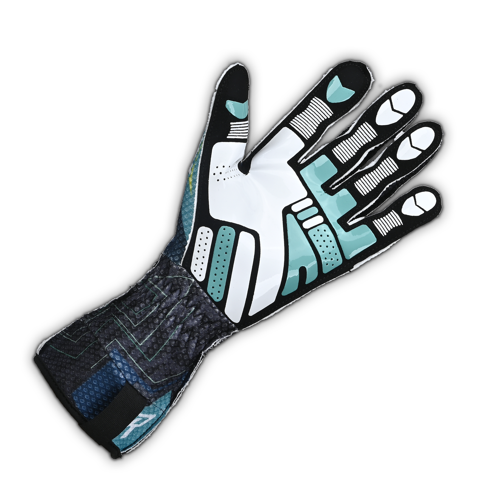 MANEUVER Kart Gloves - Cyber Black