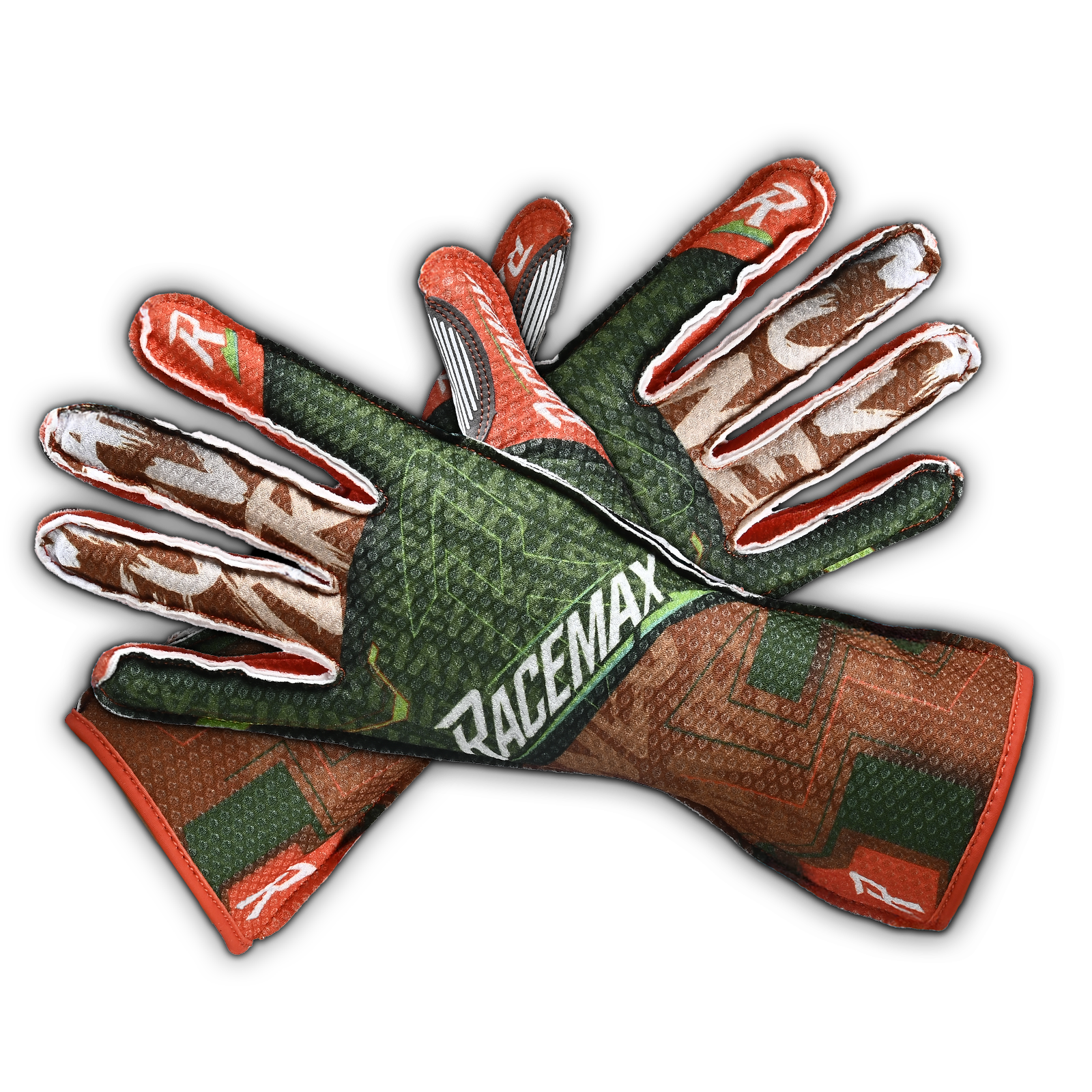 MANEUVER Kart Gloves - Cyber Green