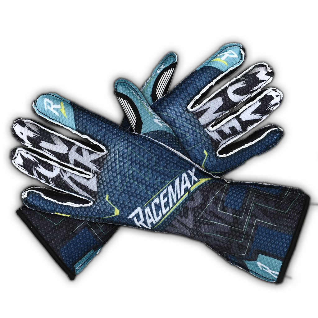 MANEUVER Kart Gloves - Cyber Black