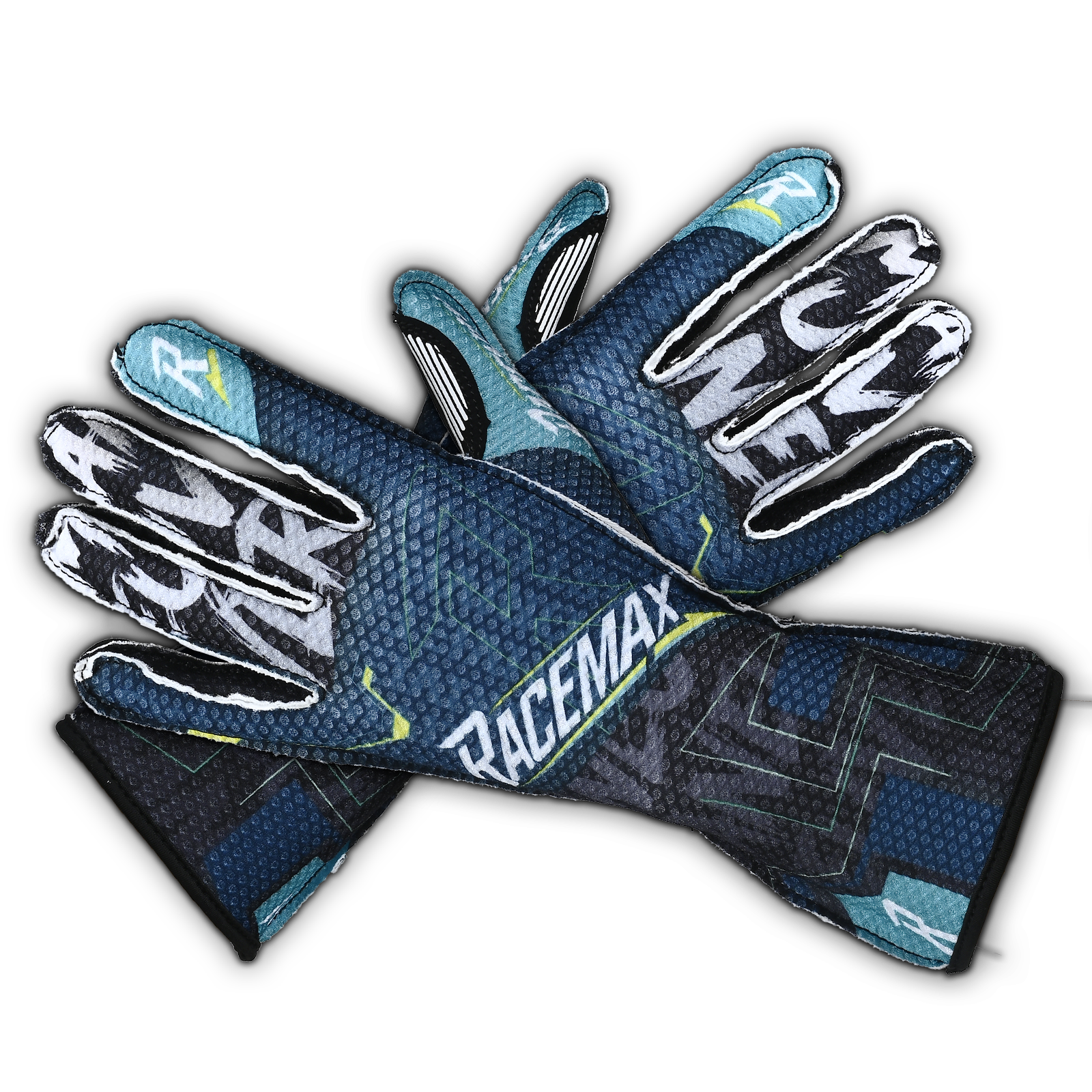 MANEUVER Kart Gloves - Cyber Black
