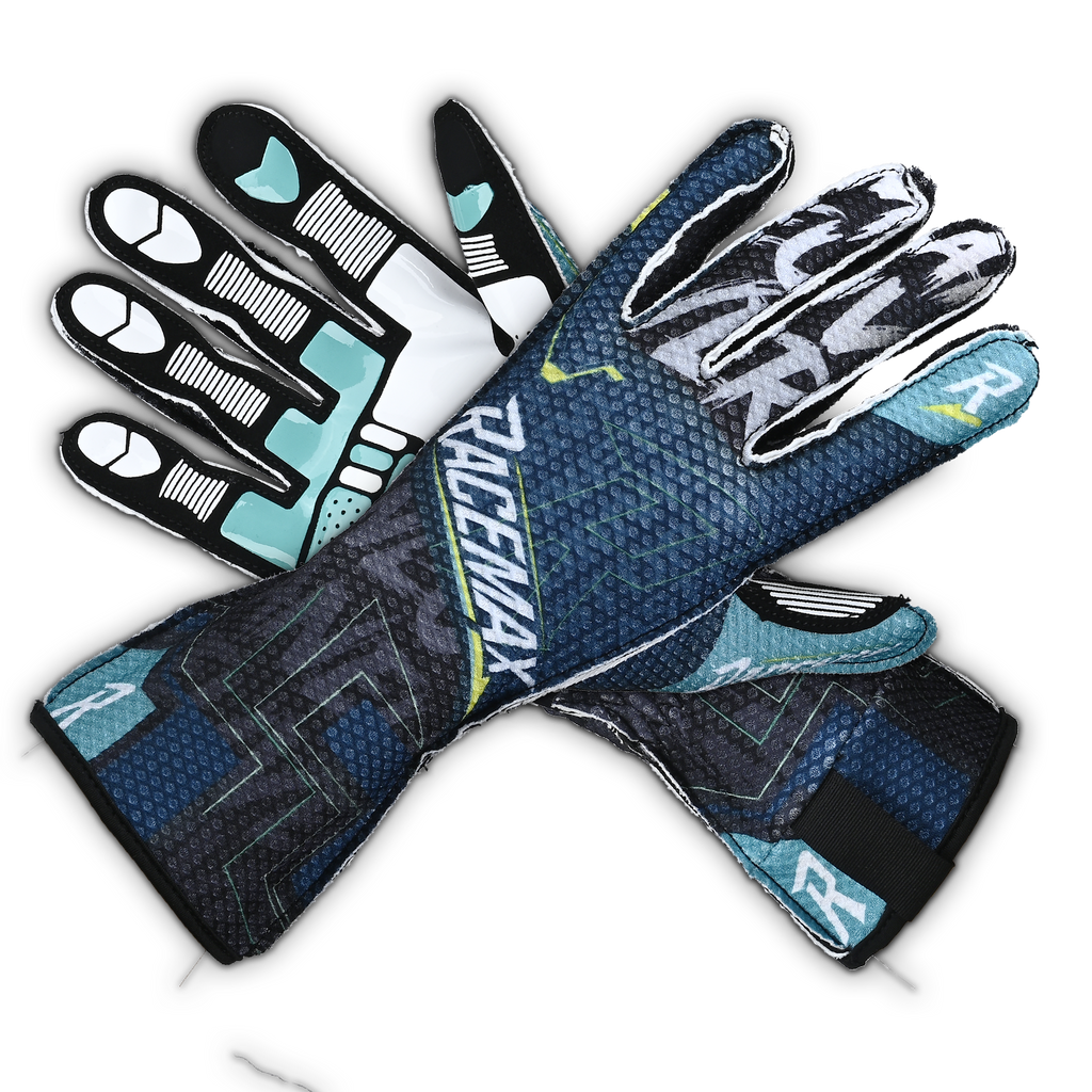 MANEUVER Kart Gloves - Cyber Black