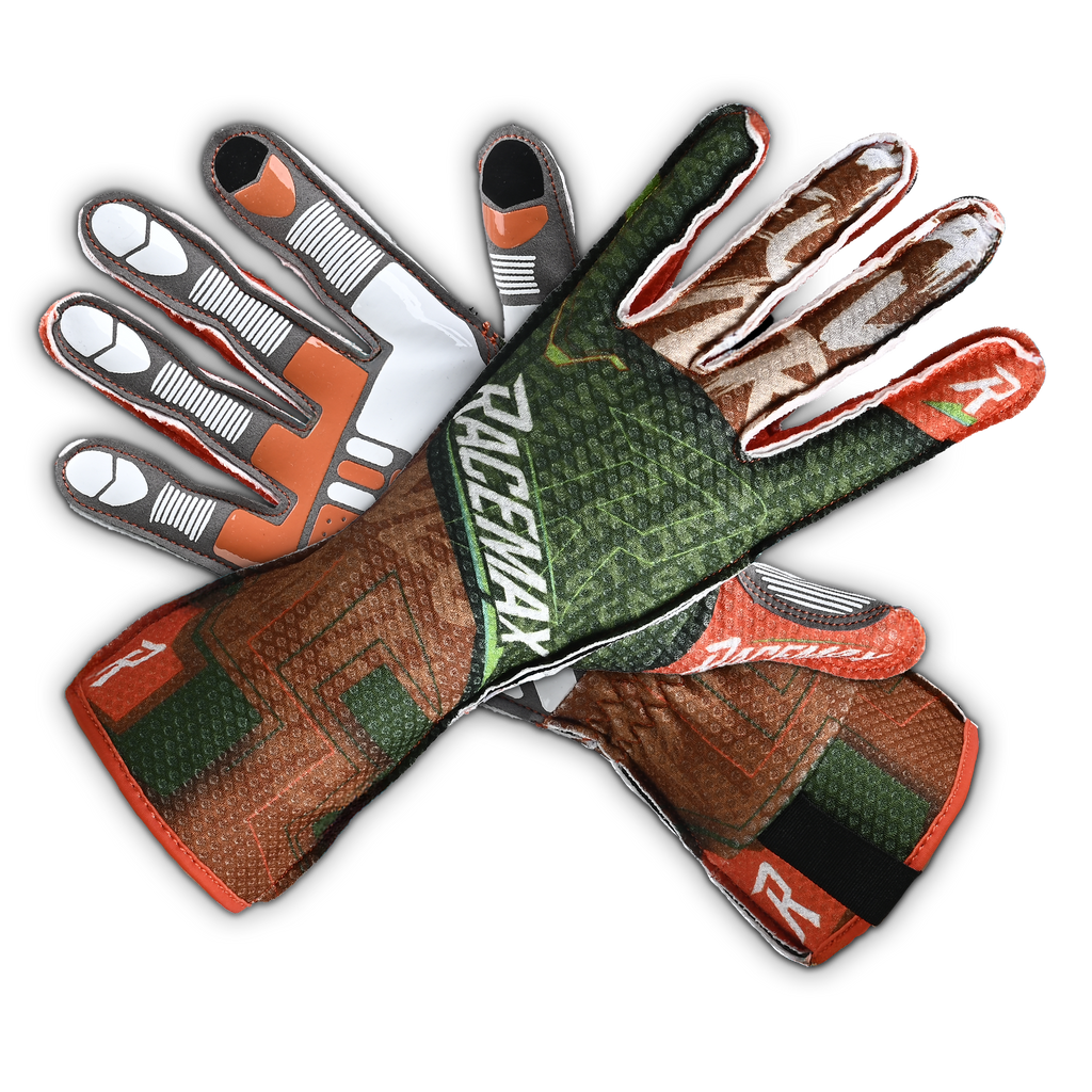 MANEUVER Kart Gloves - Cyber Green