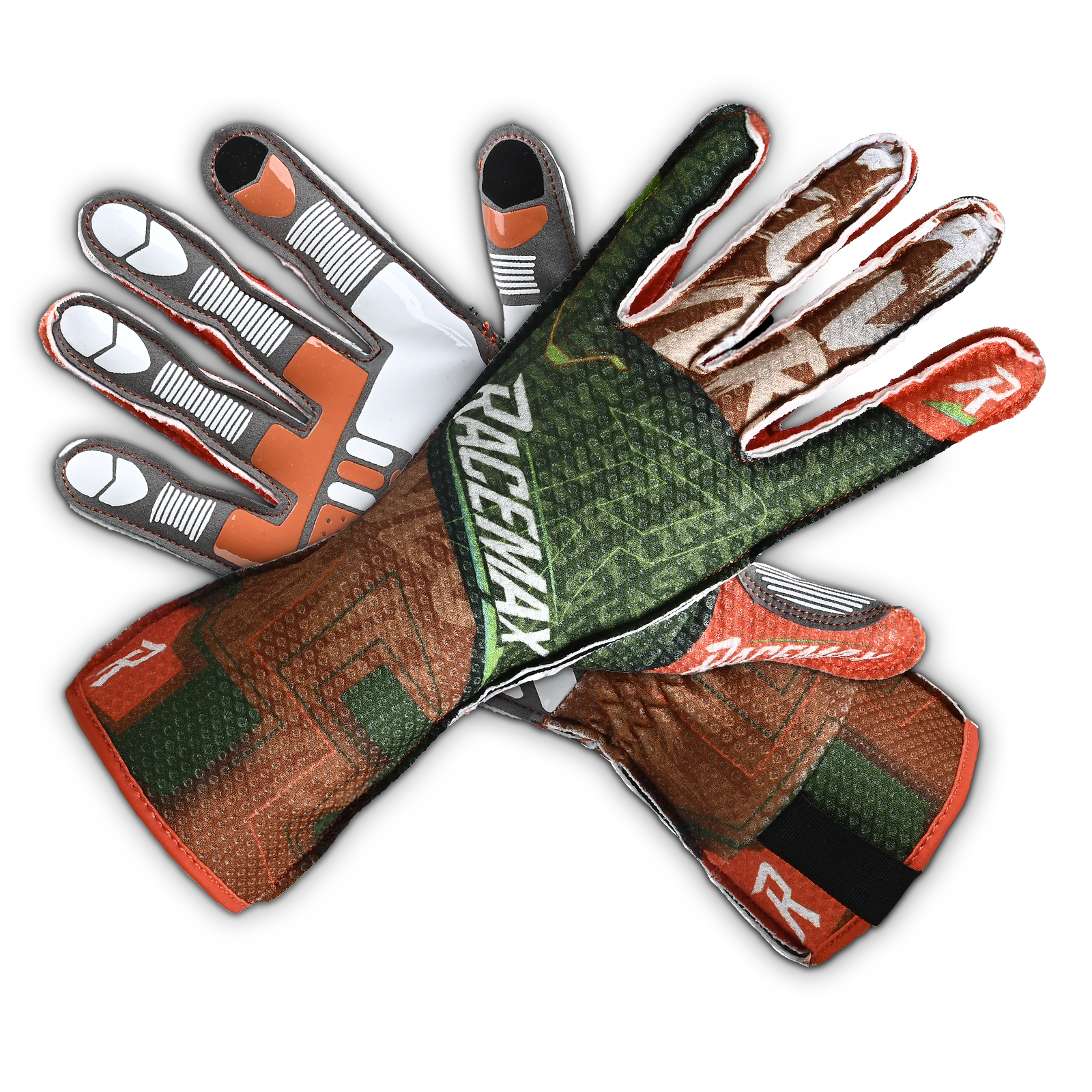 MANEUVER Kart Gloves - Cyber Green