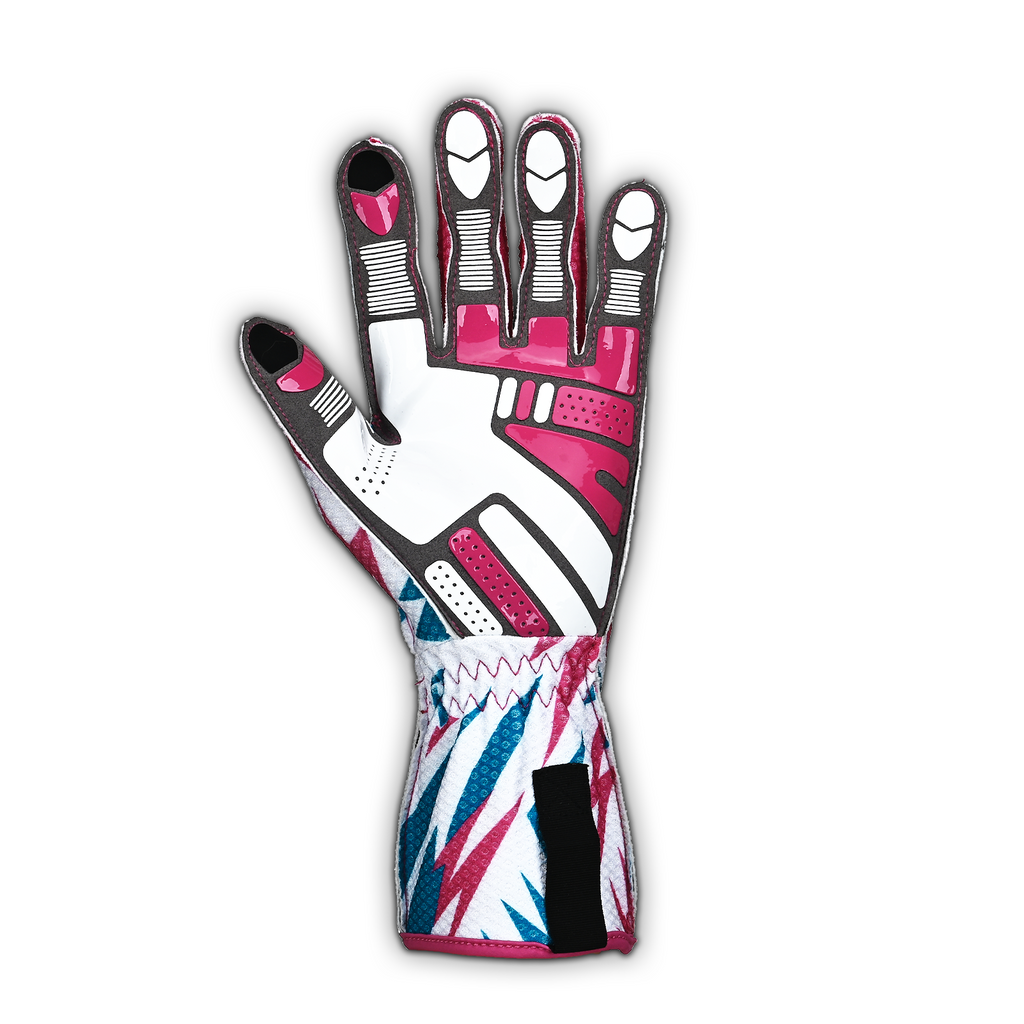 MANEUVER Kart Gloves - Flash Pink