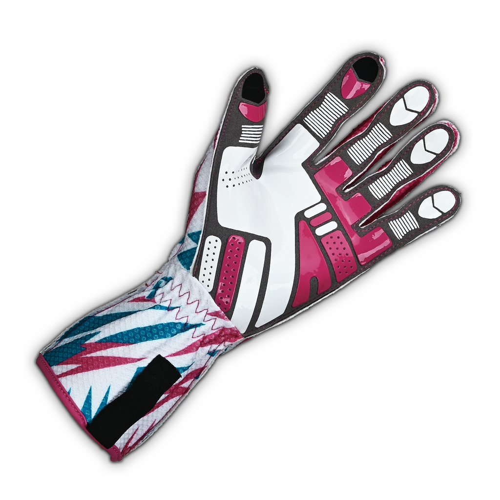 MANEUVER Kart Gloves - Flash Pink