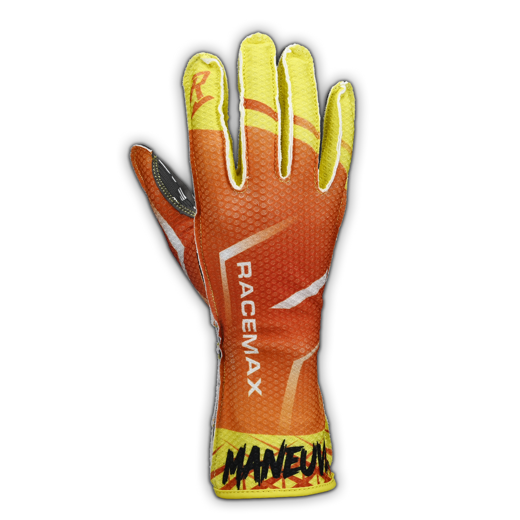 MANEUVER Kart Gloves - Power Orange