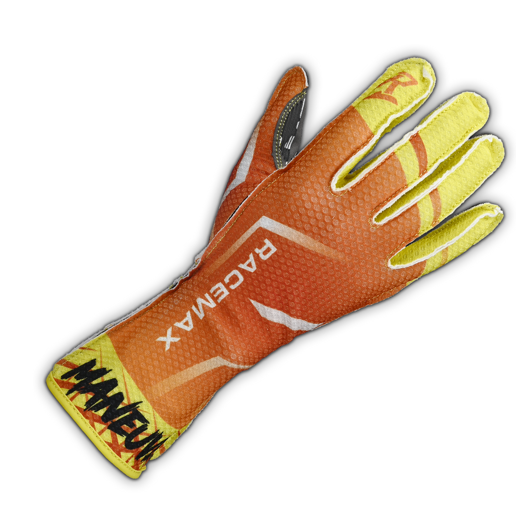 MANEUVER Kart Gloves - Power Orange