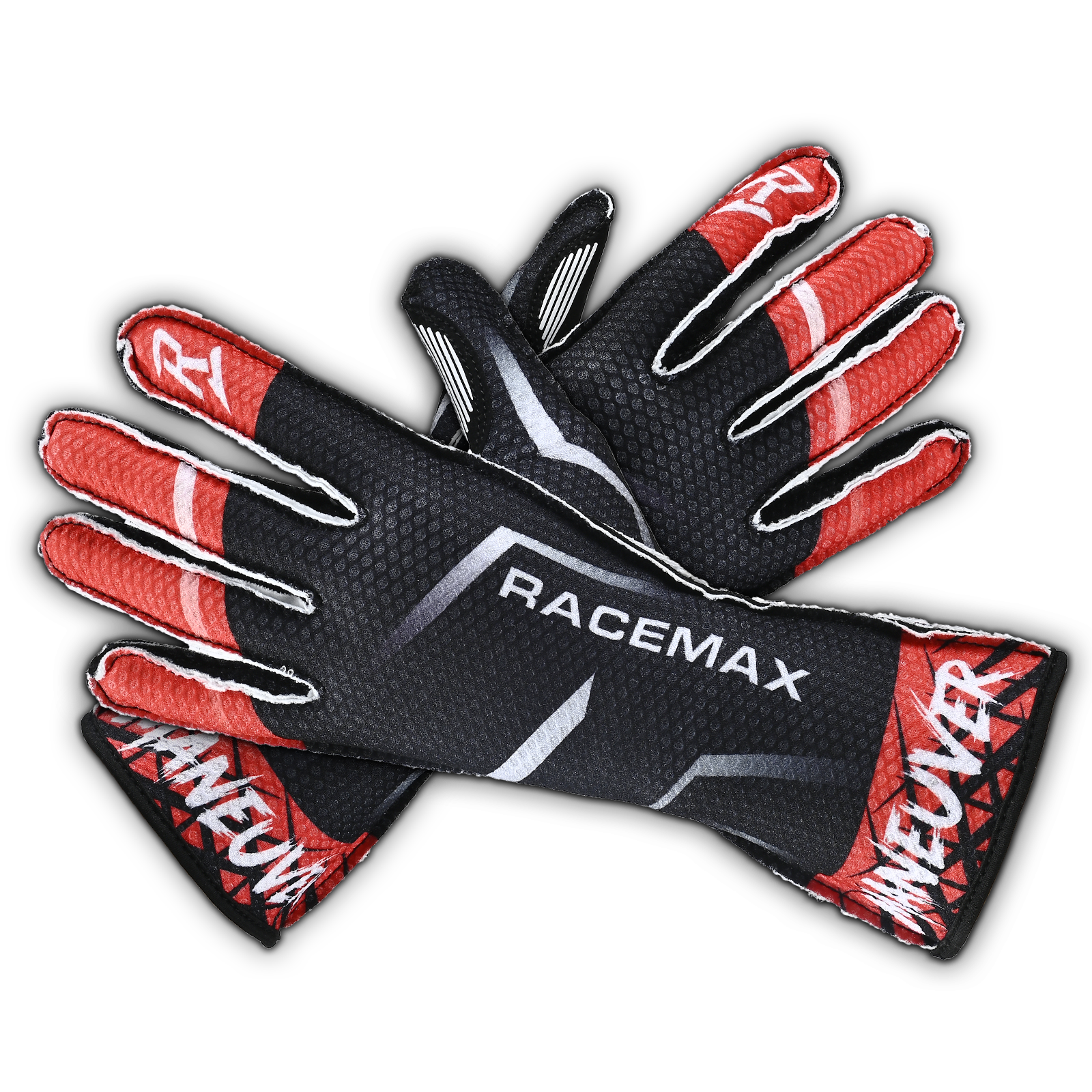 MANEUVER Kart Gloves - Power Black