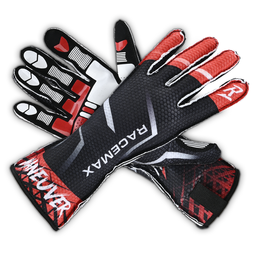 MANEUVER Kart Gloves - Power Black