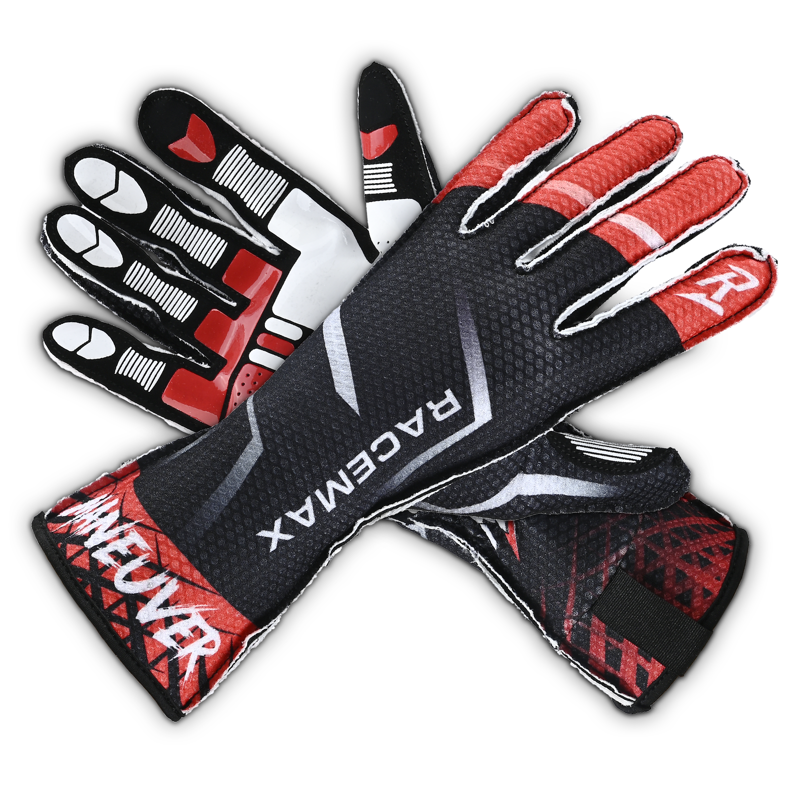 MANEUVER Kart Gloves - Power Black