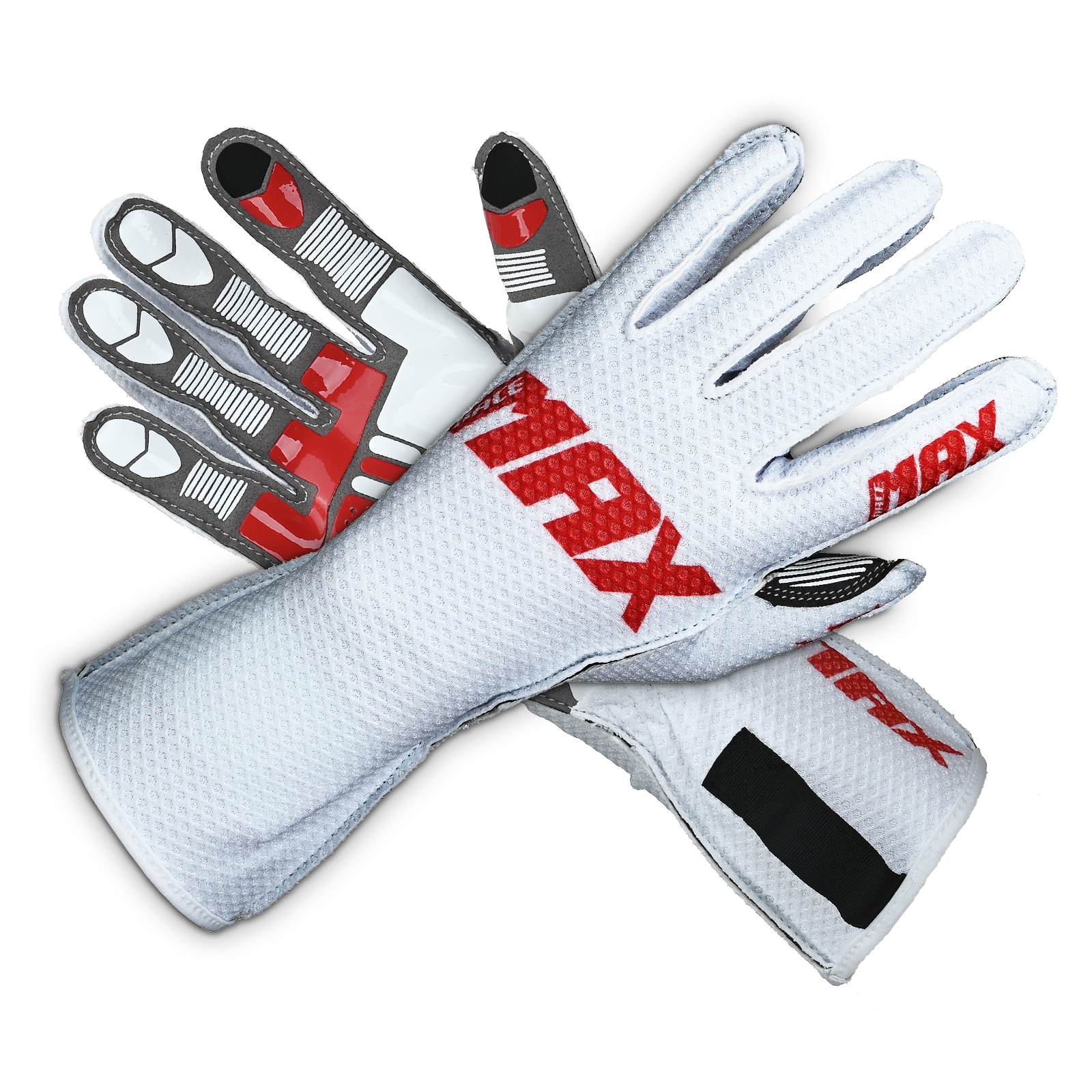 MANEUVER Kart Gloves - White